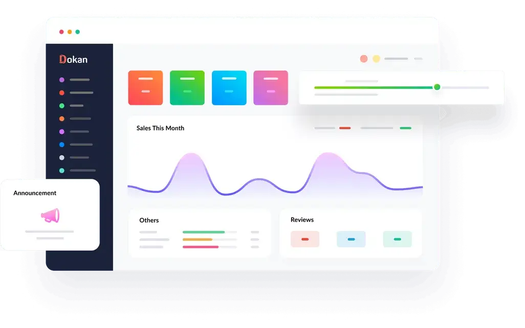 dokan interface vendor visçao do lojista