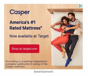 Exemplo de visualização Casper de publicidade visual.