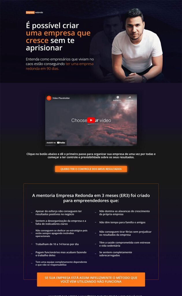 Portfolio Offweb Criação de Sites 0000 Home Empresa Redonda Portfolio Completo